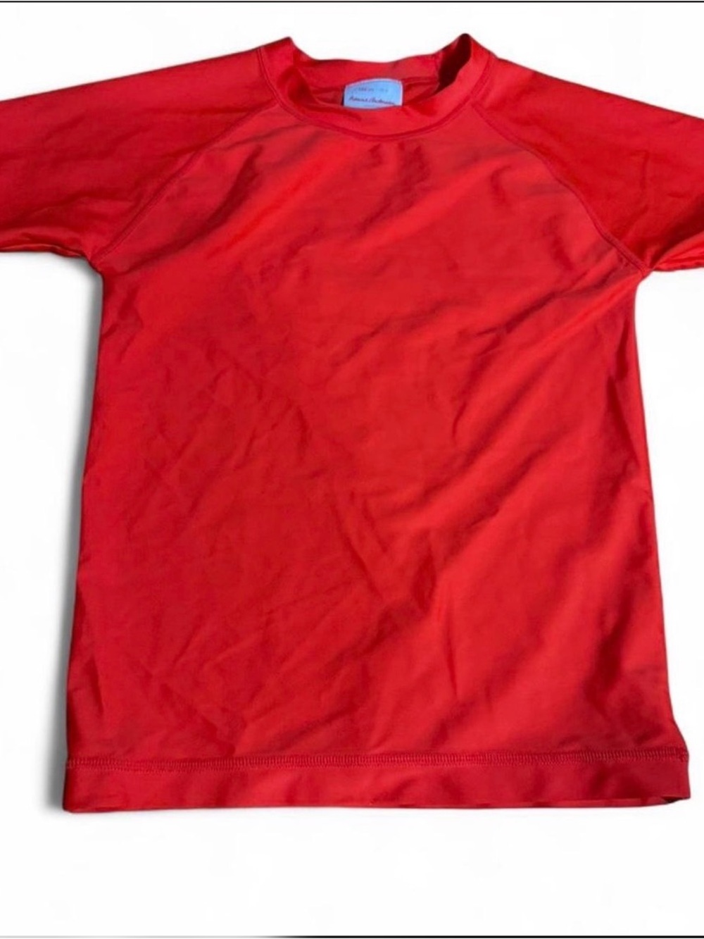 Hanna Andersson Red Short-Sleeve Rash Guard
